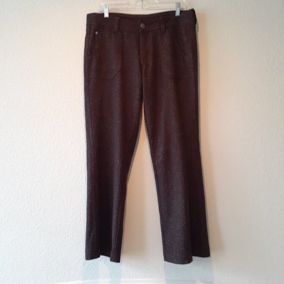 Woolrich Brown Tweed wool blend lined Pants - Picture 10 of 16